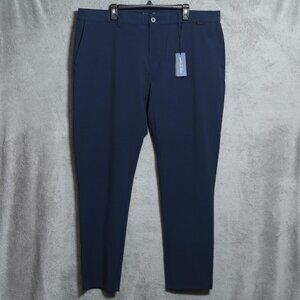 Travis Mathew Tech Chino Pants Mens 42 Dress Blue Open To Close Stretch Golf